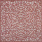 JONATHAN Y Filigree Textured Weave Indoor/Outdoor Area Rug