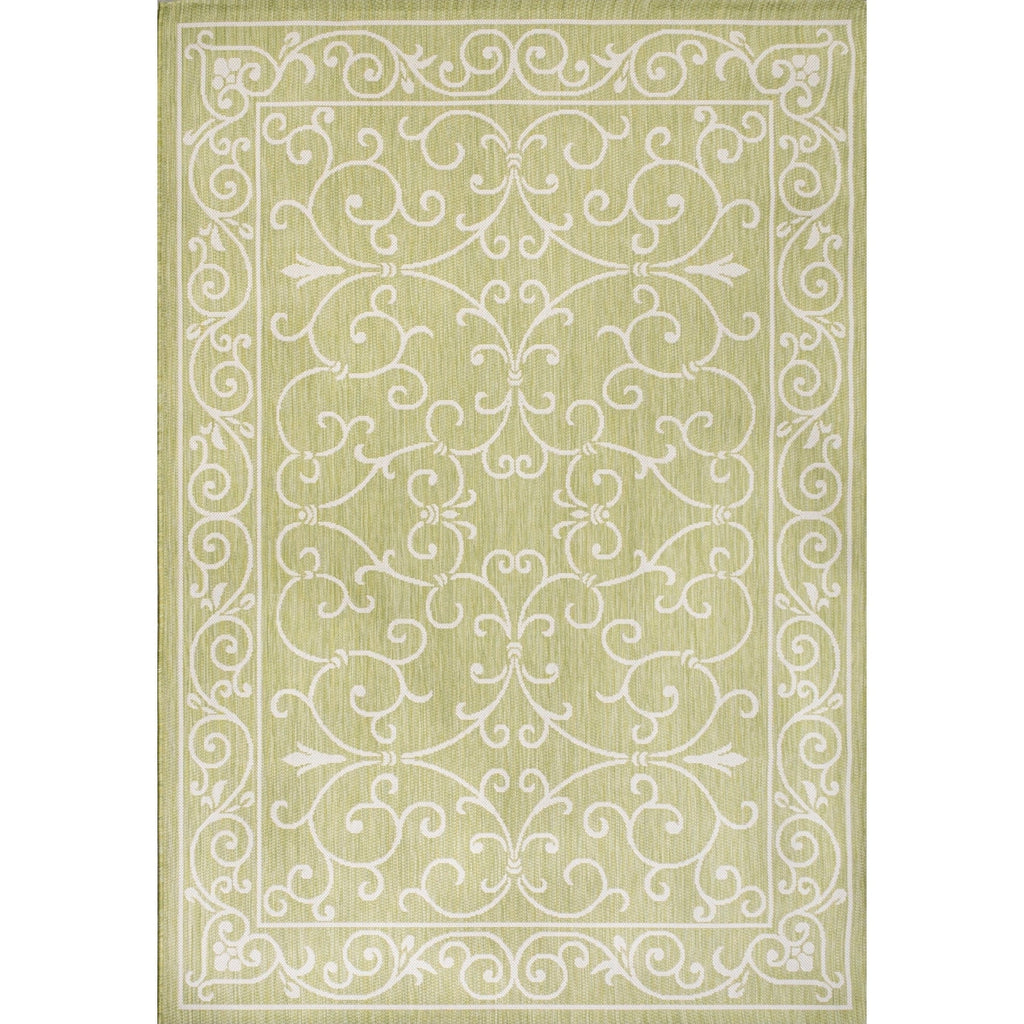 JONATHAN Y Filigree Textured Weave Indoor/Outdoor Area Rug