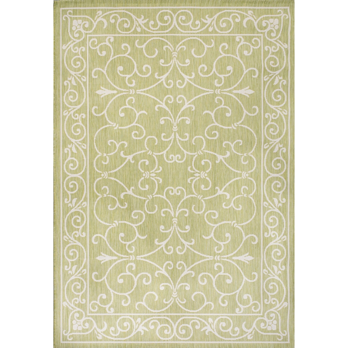 JONATHAN Y Filigree Textured Weave Indoor/Outdoor Area Rug