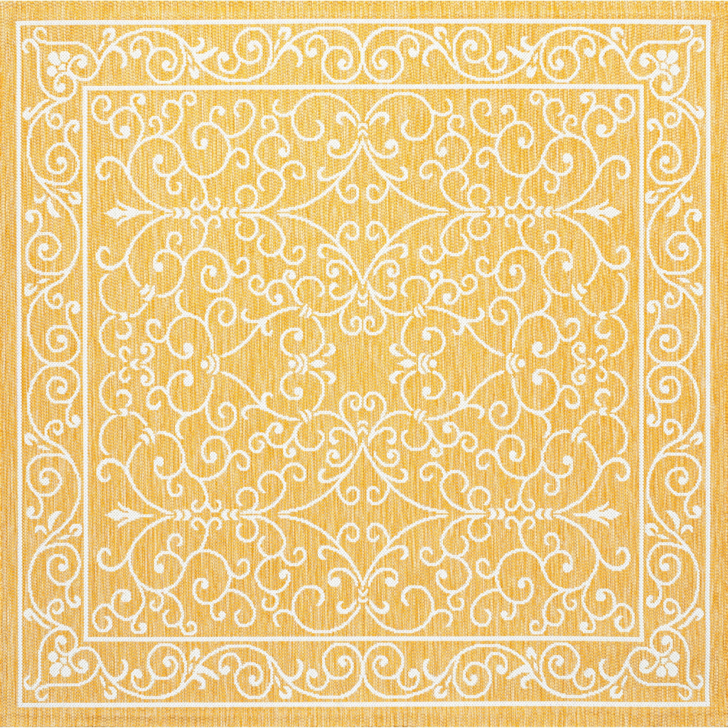 JONATHAN Y Filigree Textured Weave Indoor/Outdoor Area Rug