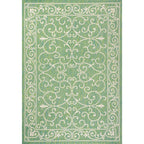 JONATHAN Y Filigree Textured Weave Indoor/Outdoor Area Rug