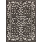 JONATHAN Y Filigree Textured Weave Indoor/Outdoor Area Rug