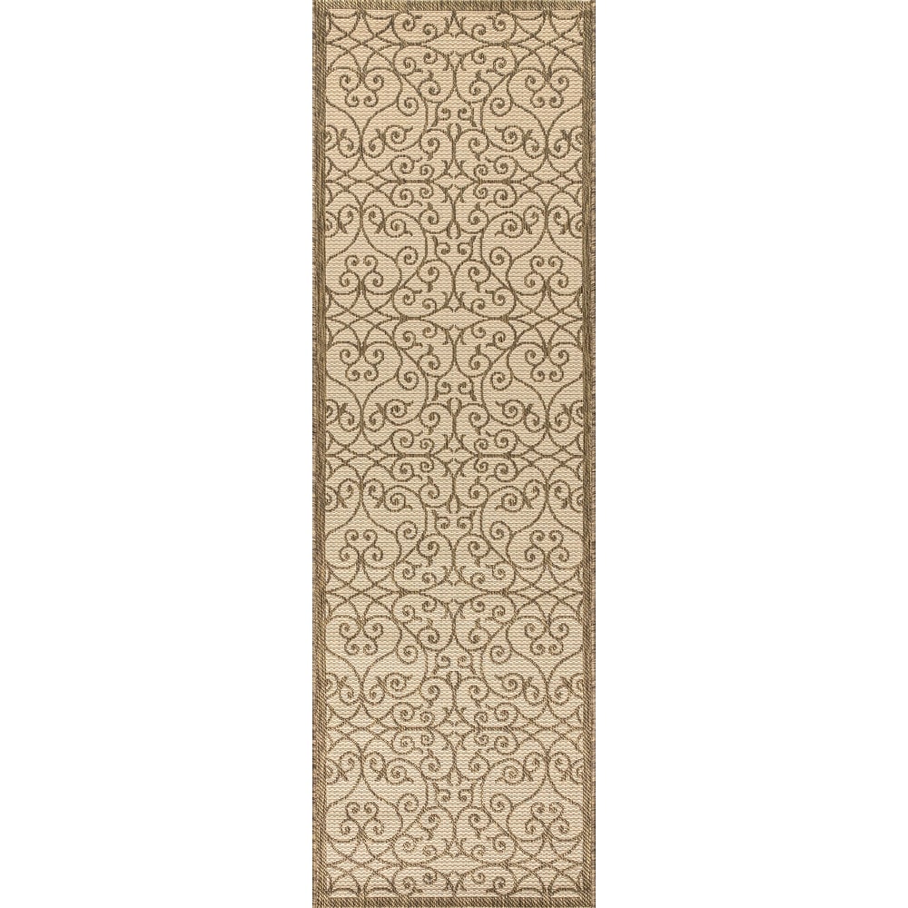 JONATHAN Y Ourika Textured Weave Indoor/Outdoor Area Rug