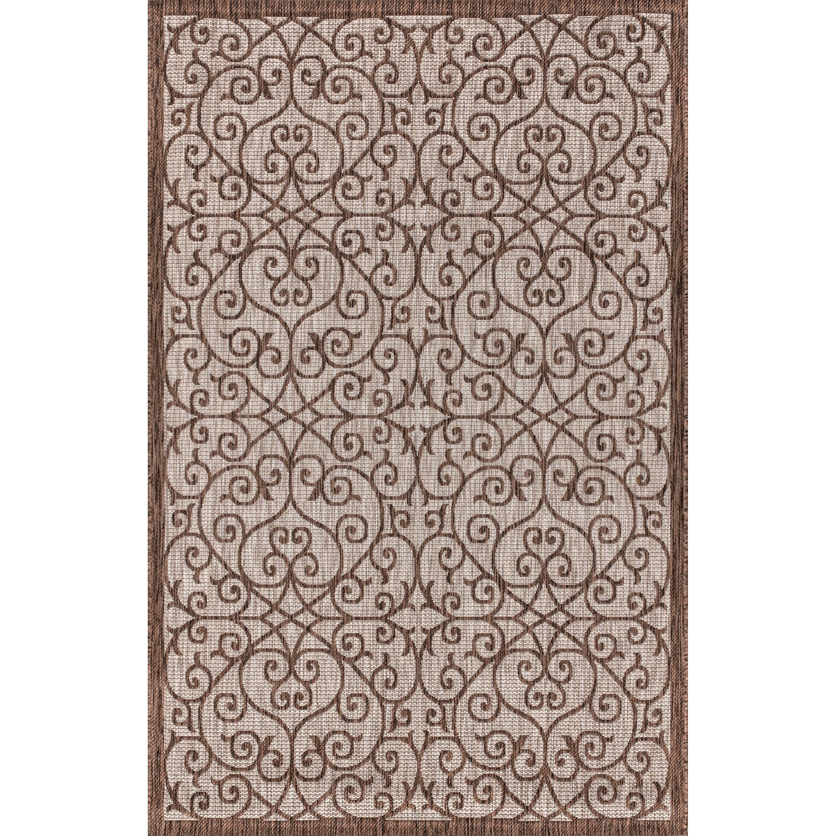 JONATHAN Y Ourika Textured Weave Indoor/Outdoor Area Rug