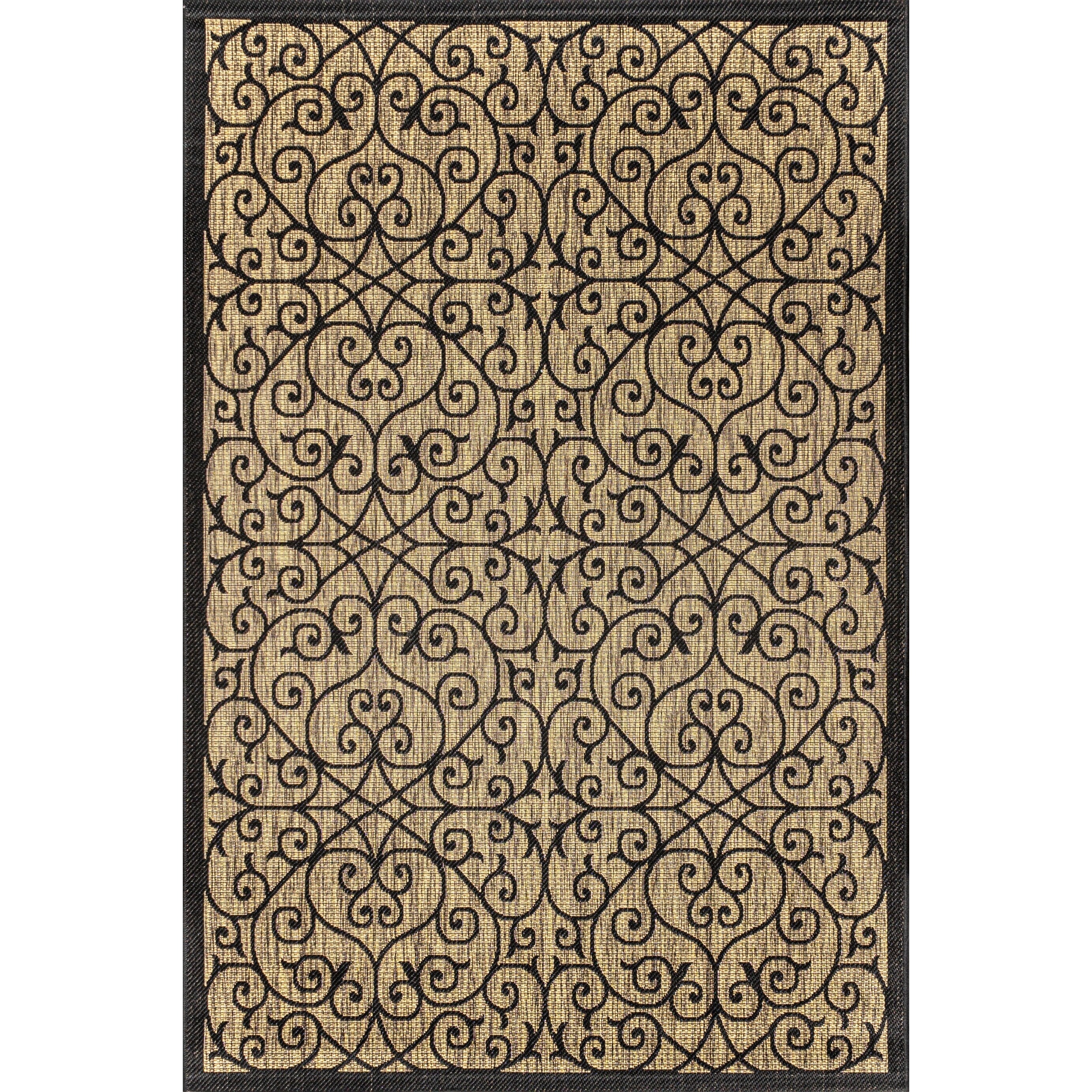 JONATHAN Y Ourika Textured Weave Indoor/Outdoor Area Rug