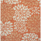 JONATHAN Y Floral Textured Weave Indoor/Outdoor Area Rug