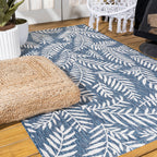 JONATHAN Y Galon Palm Frond Indoor/Outdoor Area Rug