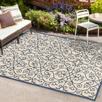 JONATHAN Y Ourika Textured Weave Indoor/Outdoor Area Rug