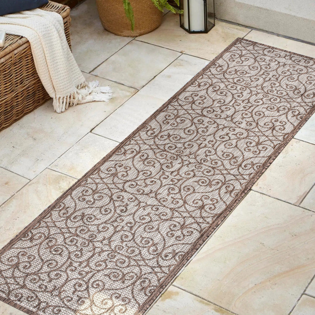 JONATHAN Y Ourika Textured Weave Indoor/Outdoor Area Rug