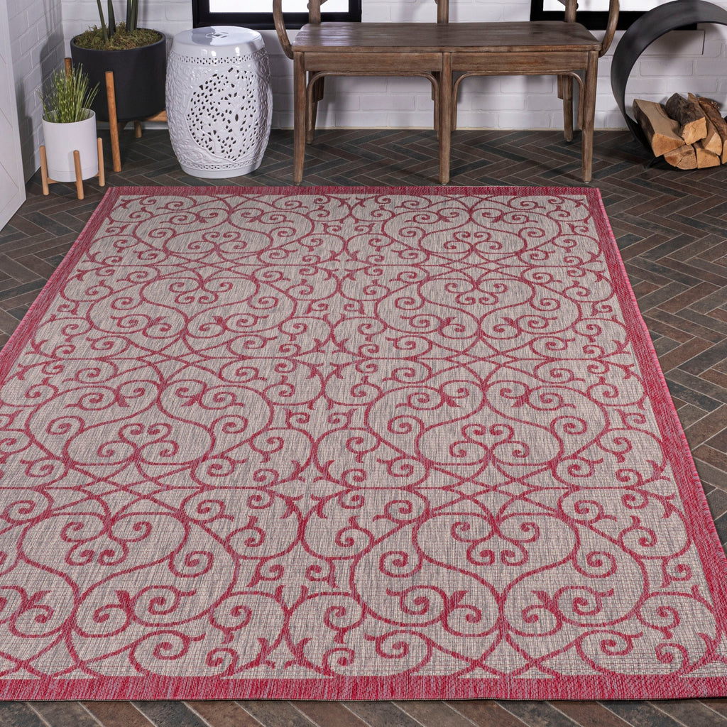 JONATHAN Y Ourika Textured Weave Indoor/Outdoor Area Rug