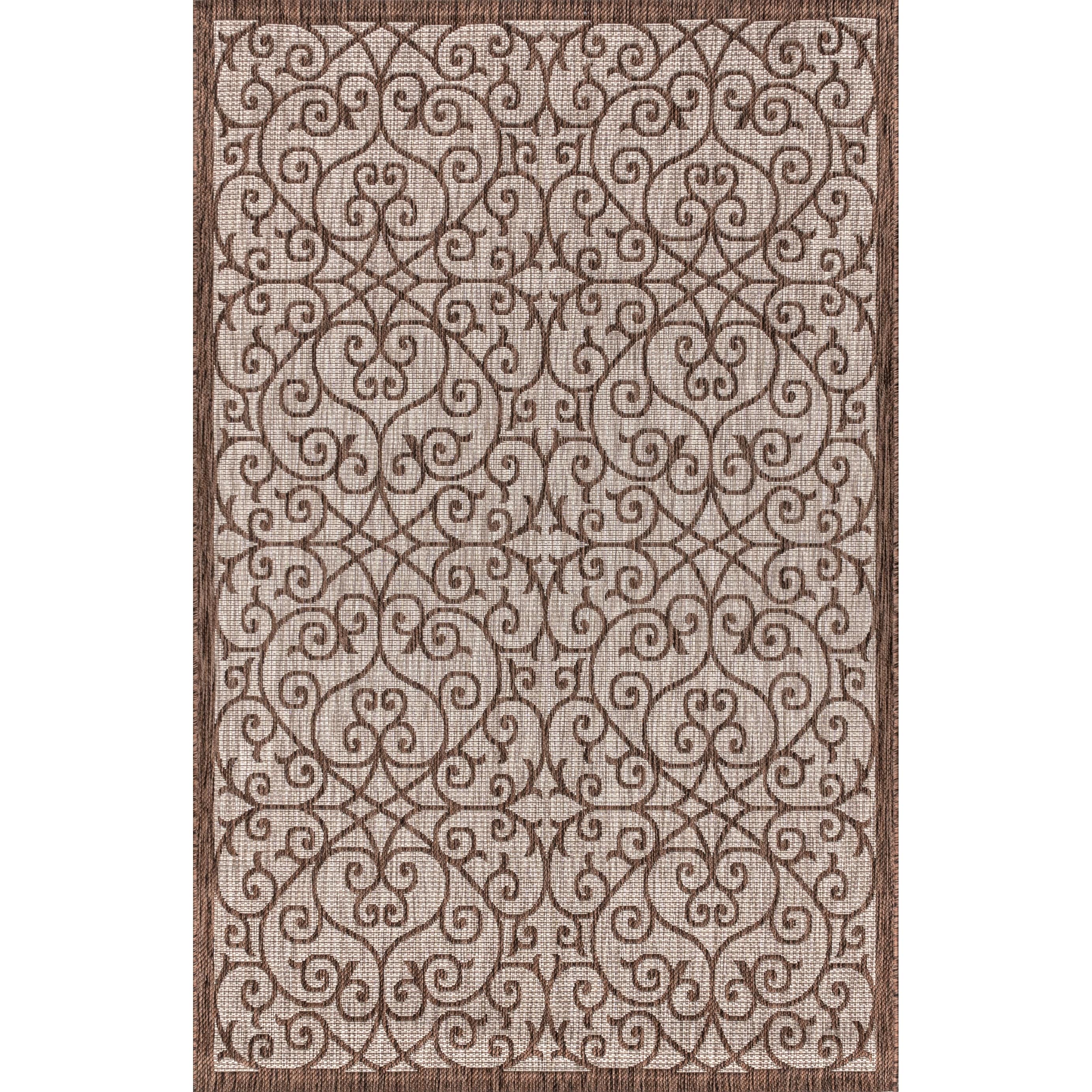 JONATHAN Y Ourika Textured Weave Indoor/Outdoor Area Rug