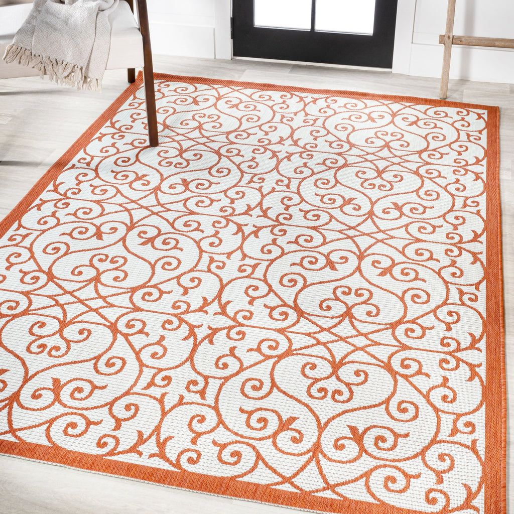 JONATHAN Y Ourika Textured Weave Indoor/Outdoor Area Rug