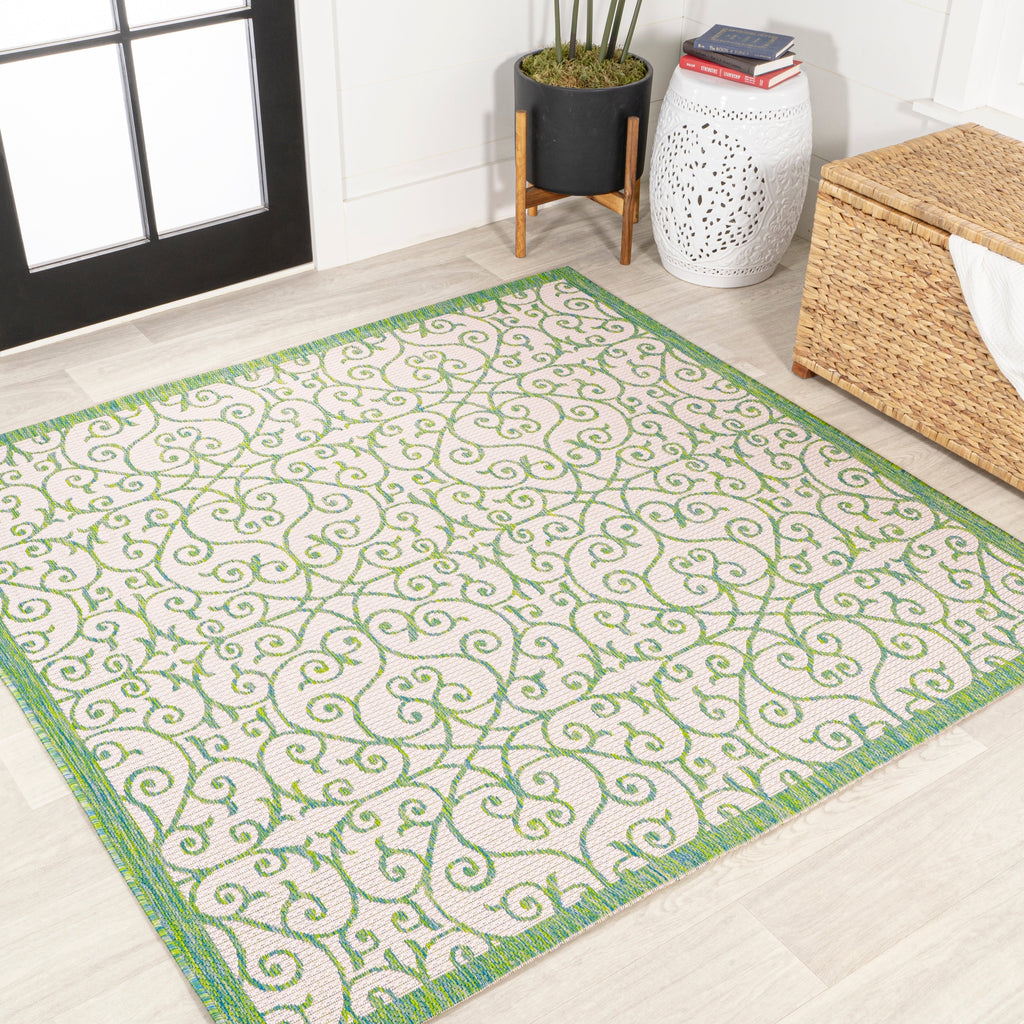JONATHAN Y Ourika Textured Weave Indoor/Outdoor Area Rug