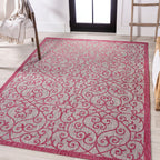 JONATHAN Y Ourika Textured Weave Indoor/Outdoor Area Rug