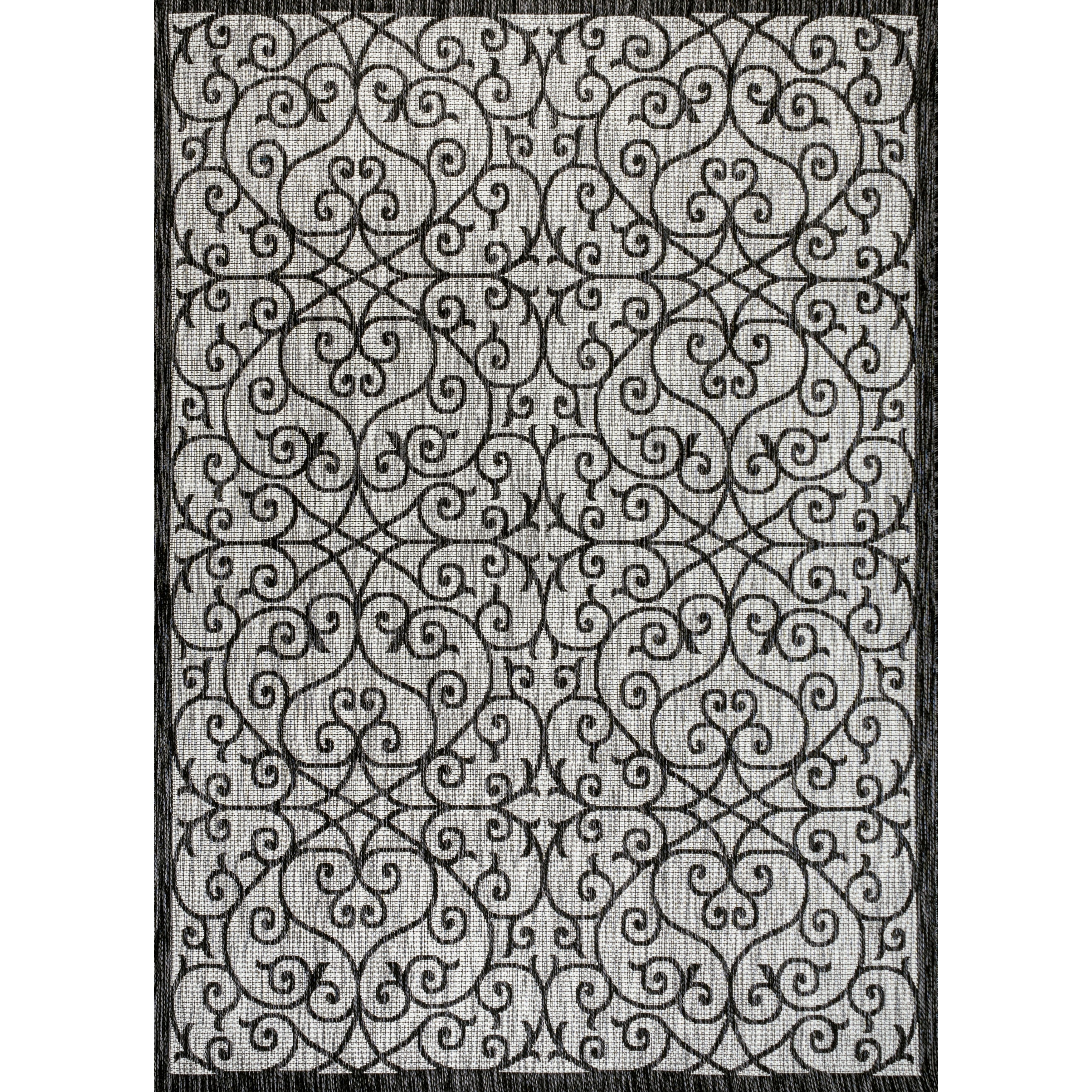 JONATHAN Y Ourika Textured Weave Indoor/Outdoor Area Rug