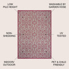 JONATHAN Y Ourika Textured Weave Indoor/Outdoor Area Rug