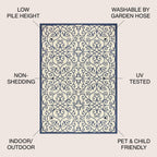 JONATHAN Y Ourika Textured Weave Indoor/Outdoor Area Rug