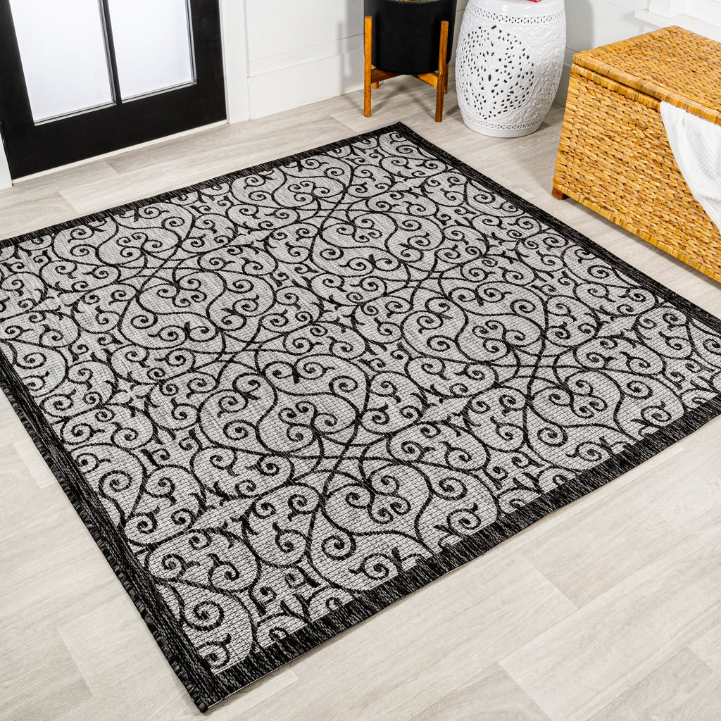 JONATHAN Y Ourika Textured Weave Indoor/Outdoor Area Rug