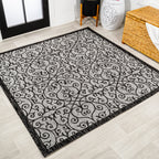 JONATHAN Y Ourika Textured Weave Indoor/Outdoor Area Rug