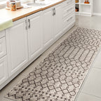 JONATHAN Y Trebol Moroccan Geometric Textured Weave Indoor/Outdoor Area Rug