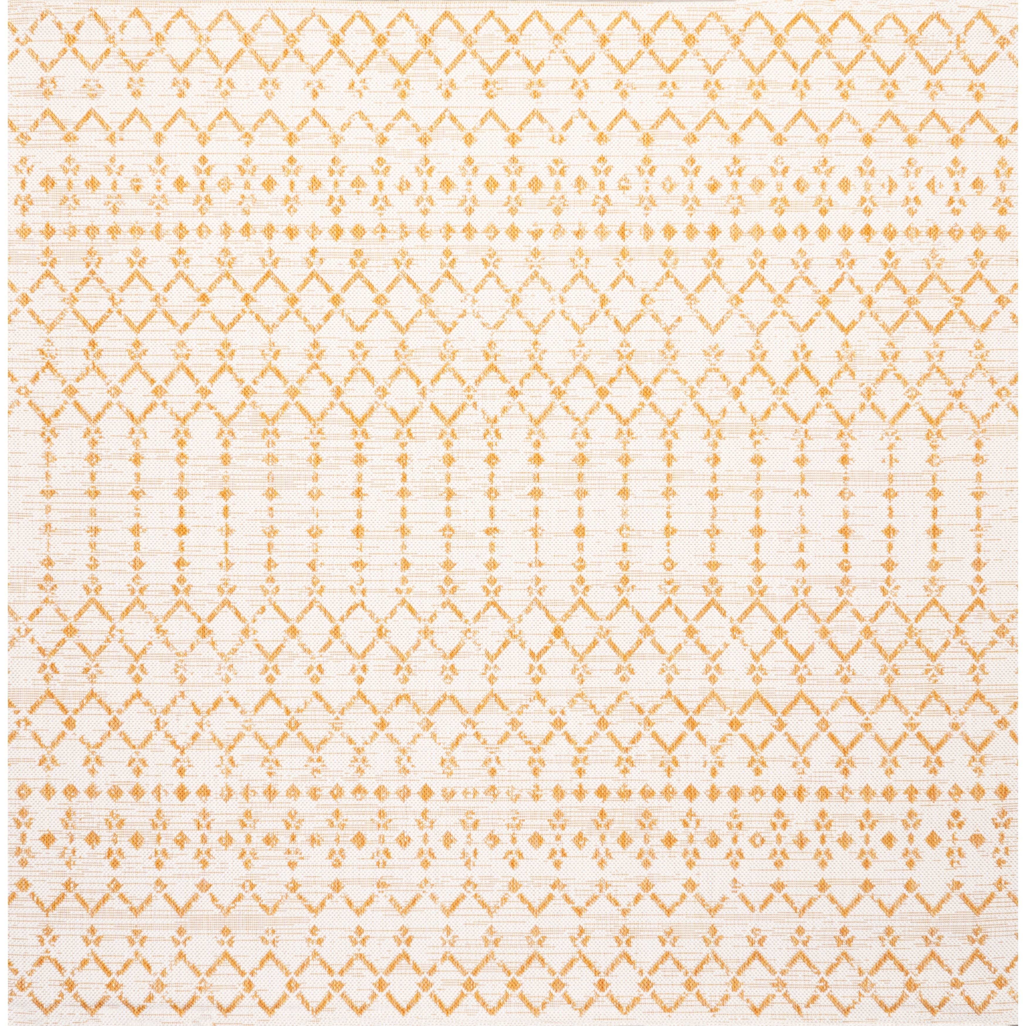 JONATHAN Y Trebol Moroccan Geometric Textured Weave Indoor/Outdoor Area Rug