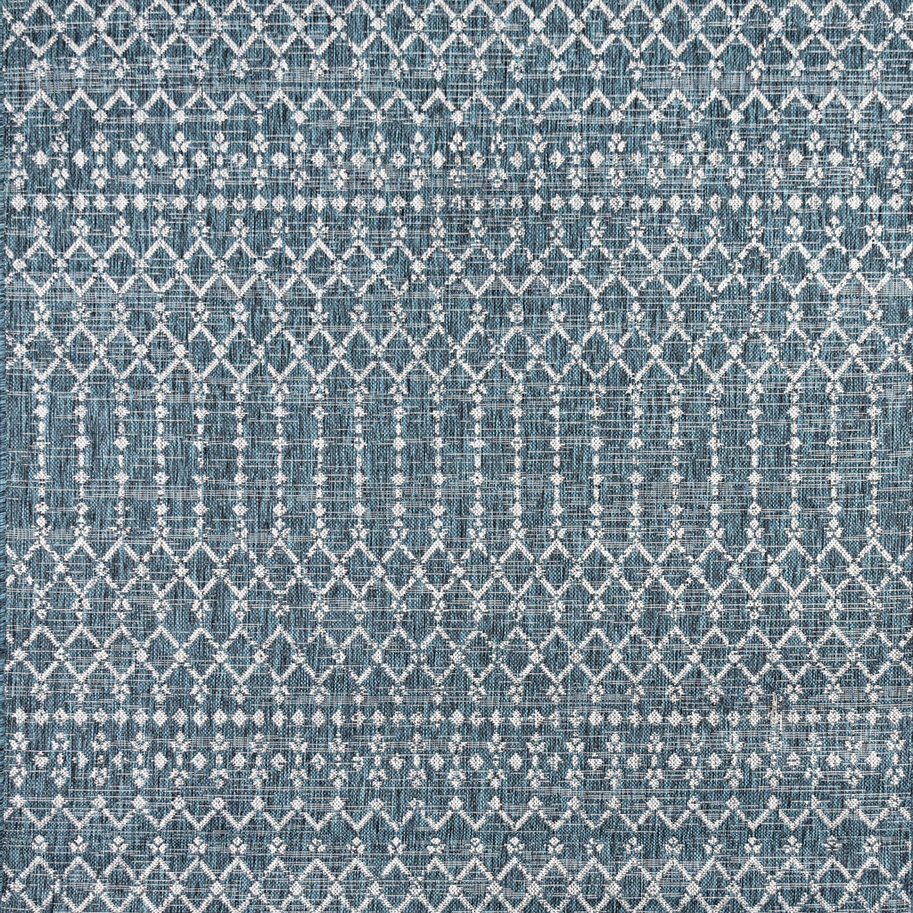 JONATHAN Y Trebol Moroccan Geometric Textured Weave Indoor/Outdoor Area Rug