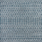 JONATHAN Y Trebol Moroccan Geometric Textured Weave Indoor/Outdoor Area Rug