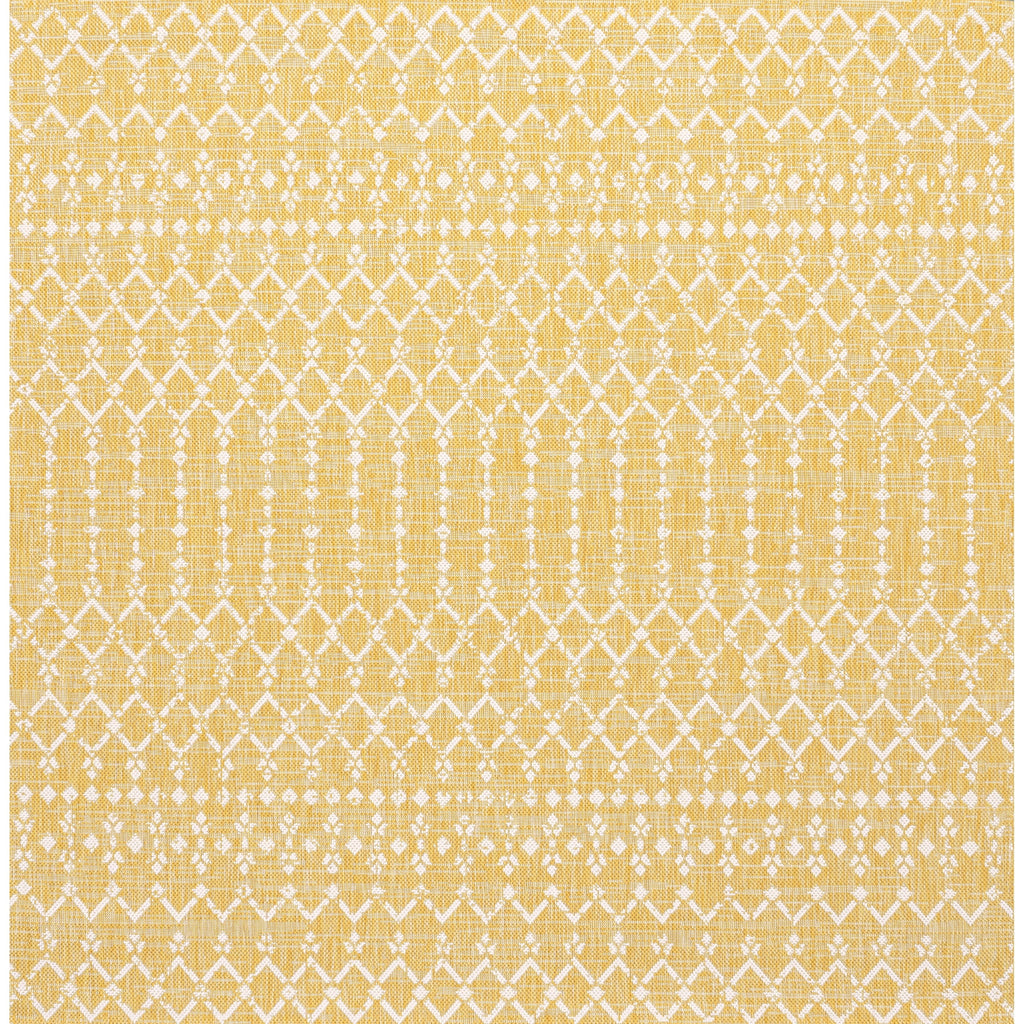 JONATHAN Y Trebol Moroccan Geometric Textured Weave Indoor/Outdoor Area Rug