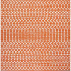 JONATHAN Y Trebol Moroccan Geometric Textured Weave Indoor/Outdoor Area Rug