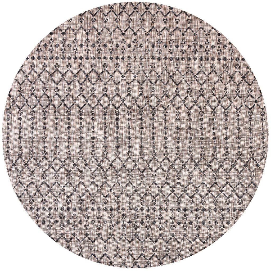 JONATHAN Y Trebol Moroccan Geometric Textured Weave Indoor/Outdoor Area Rug