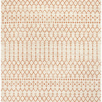 JONATHAN Y Trebol Moroccan Geometric Textured Weave Indoor/Outdoor Area Rug