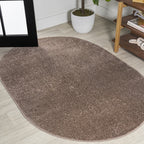 JONATHAN Y Tumbling Solid Low-Pile Area Rug