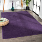JONATHAN Y Tumbling Solid Low-Pile Area Rug