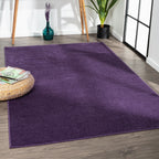 JONATHAN Y Tumbling Solid Low-Pile Area Rug
