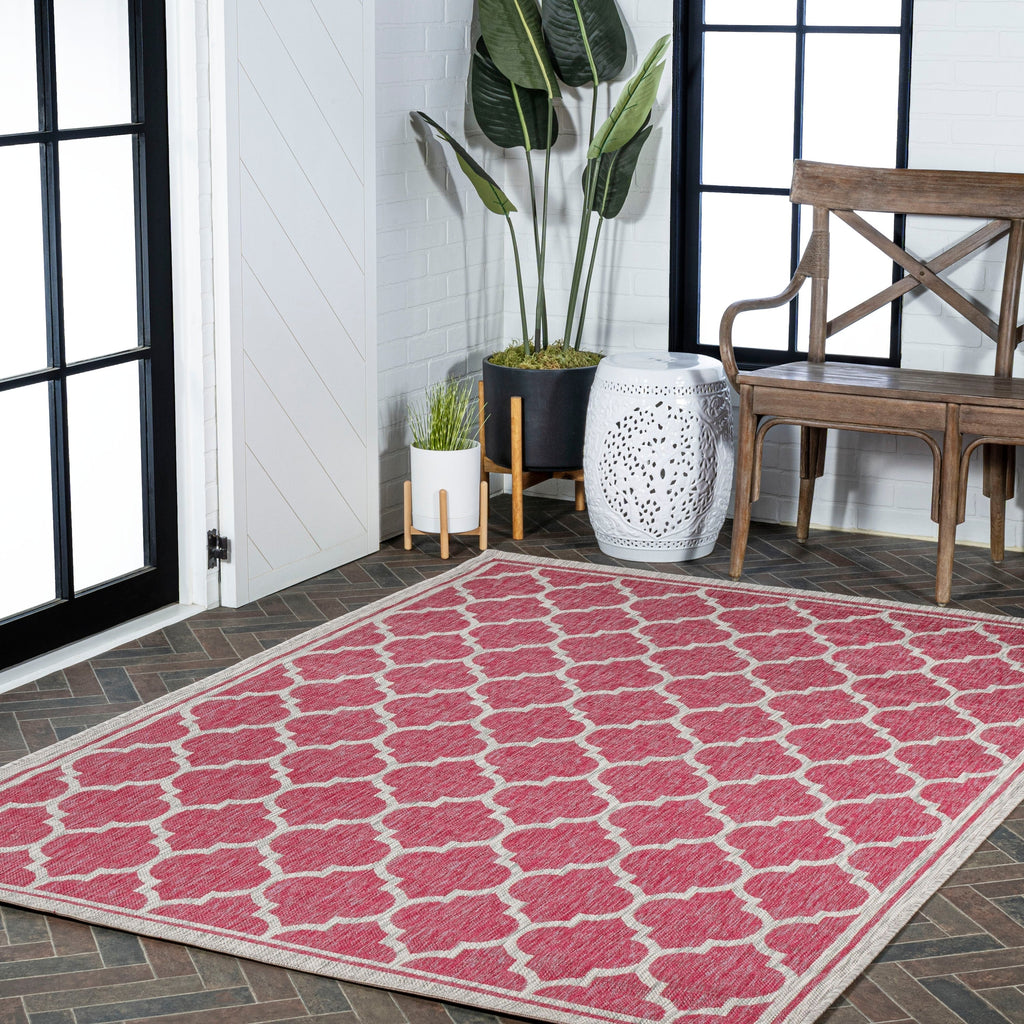 JONATHAN Y Zinnia Textured Weave Indoor/Outdoor Area Rug