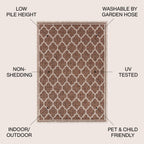 JONATHAN Y Zinnia Textured Weave Indoor/Outdoor Area Rug