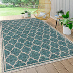 JONATHAN Y Zinnia Textured Weave Indoor/Outdoor Area Rug