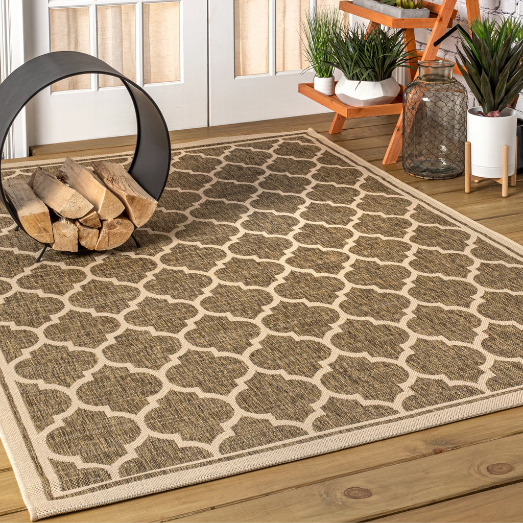 JONATHAN Y Zinnia Textured Weave Indoor/Outdoor Area Rug
