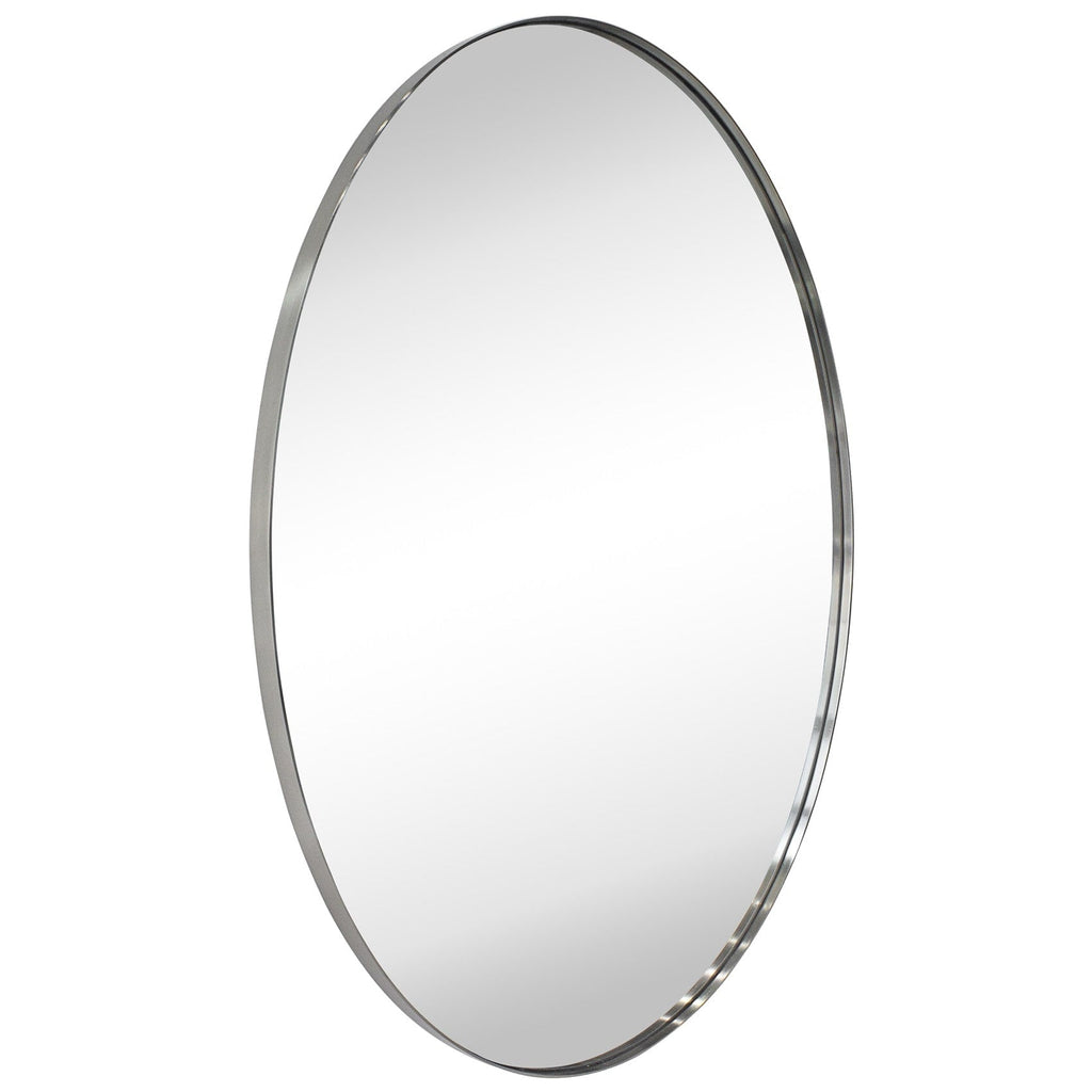 TEHOME Javell Oval Metal Wall Mirror
