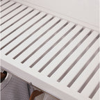 John Louis Home Solid Wood Reach-In Closet System White