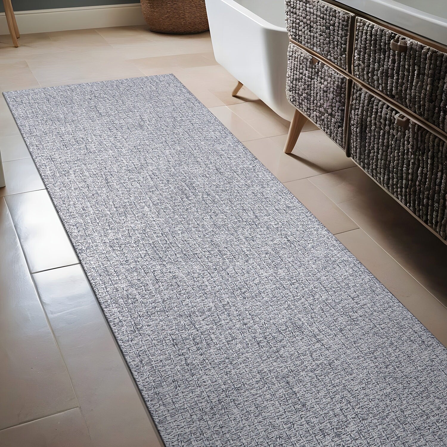 Beverly Rug Easy Clean Non Shedding Jute Rug