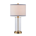 KAWOTI 23.25 Touch Control Table Lamp Set with USB Port and Bulbs