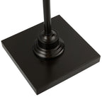 KAWOTI 60.5'' 2-Light Floor Lamp with Empire Fabric Shade