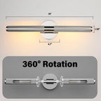 KAYLA Modern Wall Sconces, Brass Wall Mounted Lights, Bathroom Wall Picture Light for Living Room, Indoor Sconce Lighting - N/A