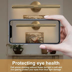 KAYLA Modern Wall Sconces, Brass Wall Mounted Lights, Bathroom Wall Picture Light for Living Room, Indoor Sconce Lighting - N/A