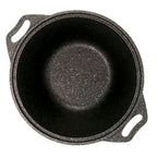 KUKMARA Granit Ultra Aluminum Marble Non-Stick Pot w/Glass Lid