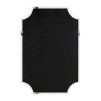 Kate and Laurel Hogan Scalloped Wood Framed Mirror