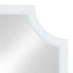 Kate and Laurel Hogan Scalloped Wood Framed Mirror