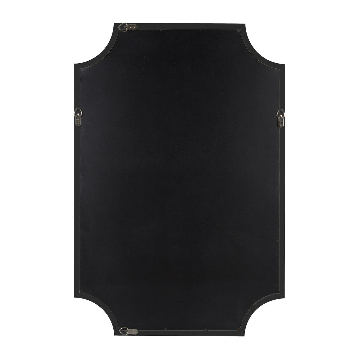 Kate and Laurel Hogan Scalloped Wood Framed Mirror