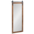Kate and Laurel Cates Rustic Rectangular Wall Mirror